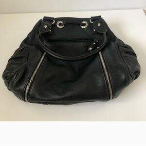 Black Leather Purse